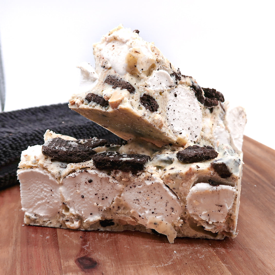 White Chocolate Cookies and Cream Rocky Road