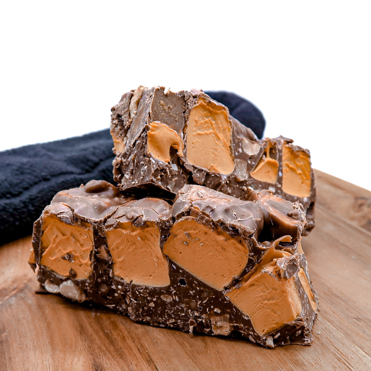 Milk Chocolate Salted Caramel Rocky Road