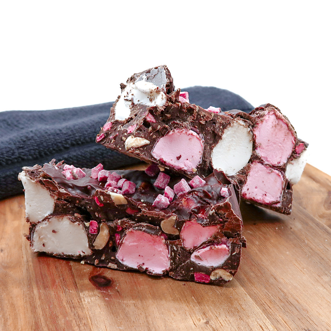 Dark Chocolate Cherry Rocky Road