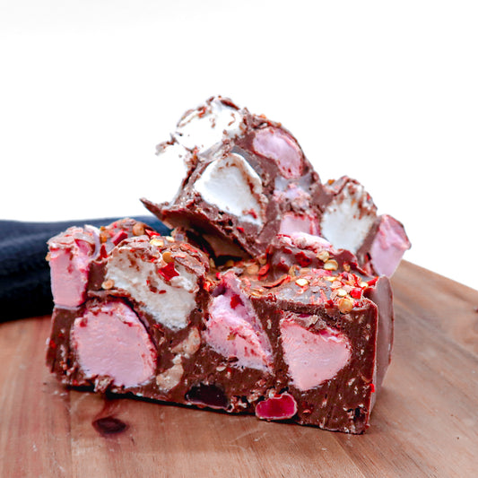 Milk Chocolate Chilli & Cinnamon Rocky Road