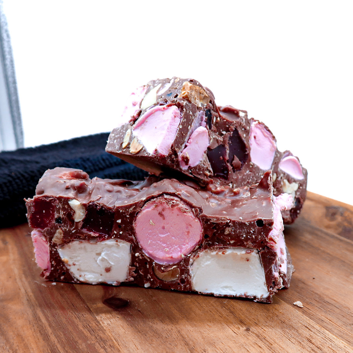 Milk Chocolate Turkish Delight Rocky Road