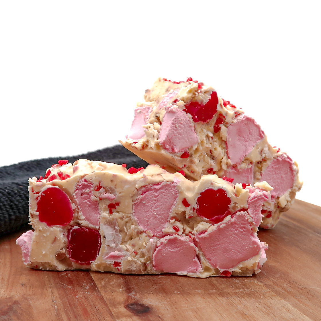 White Chocolate Raspberry Rocky Road